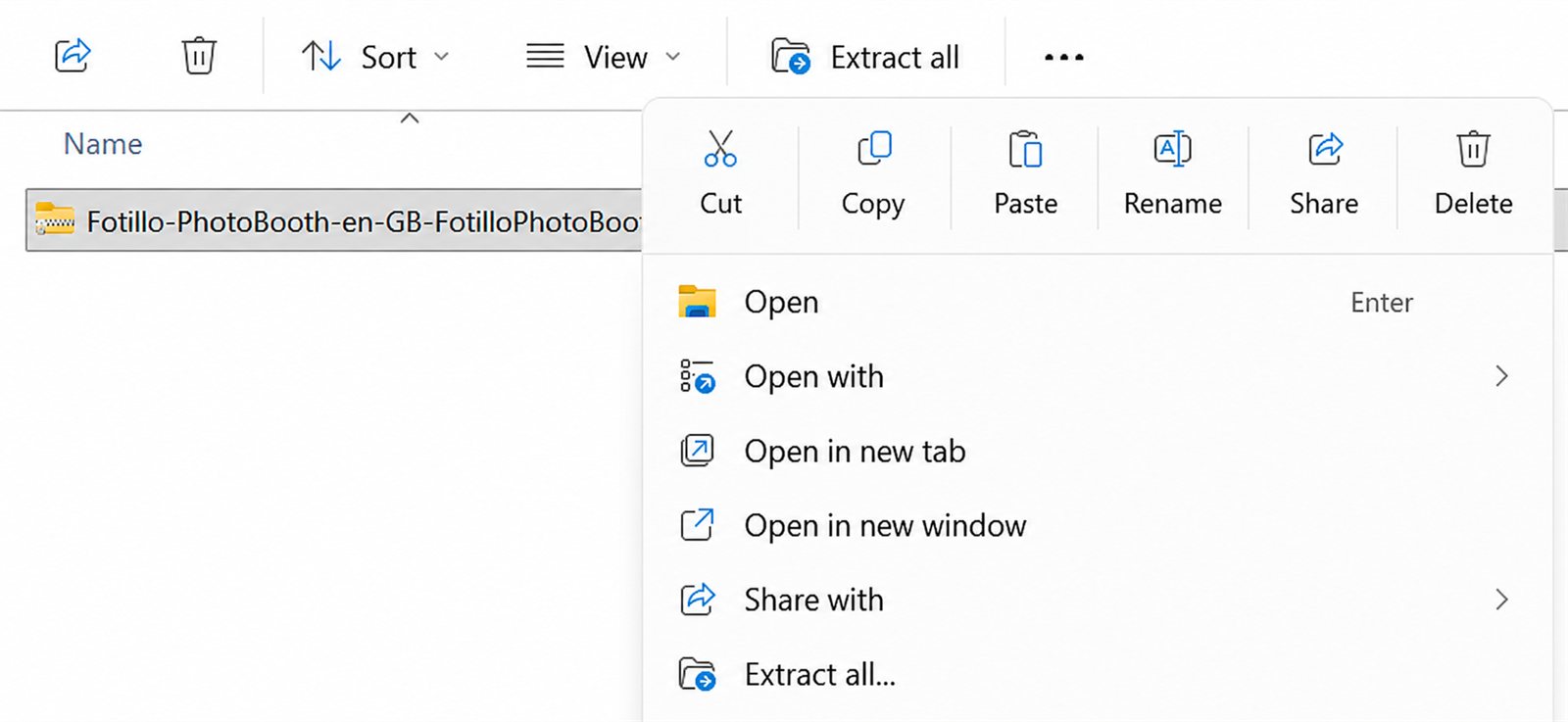 ZIP entpacken