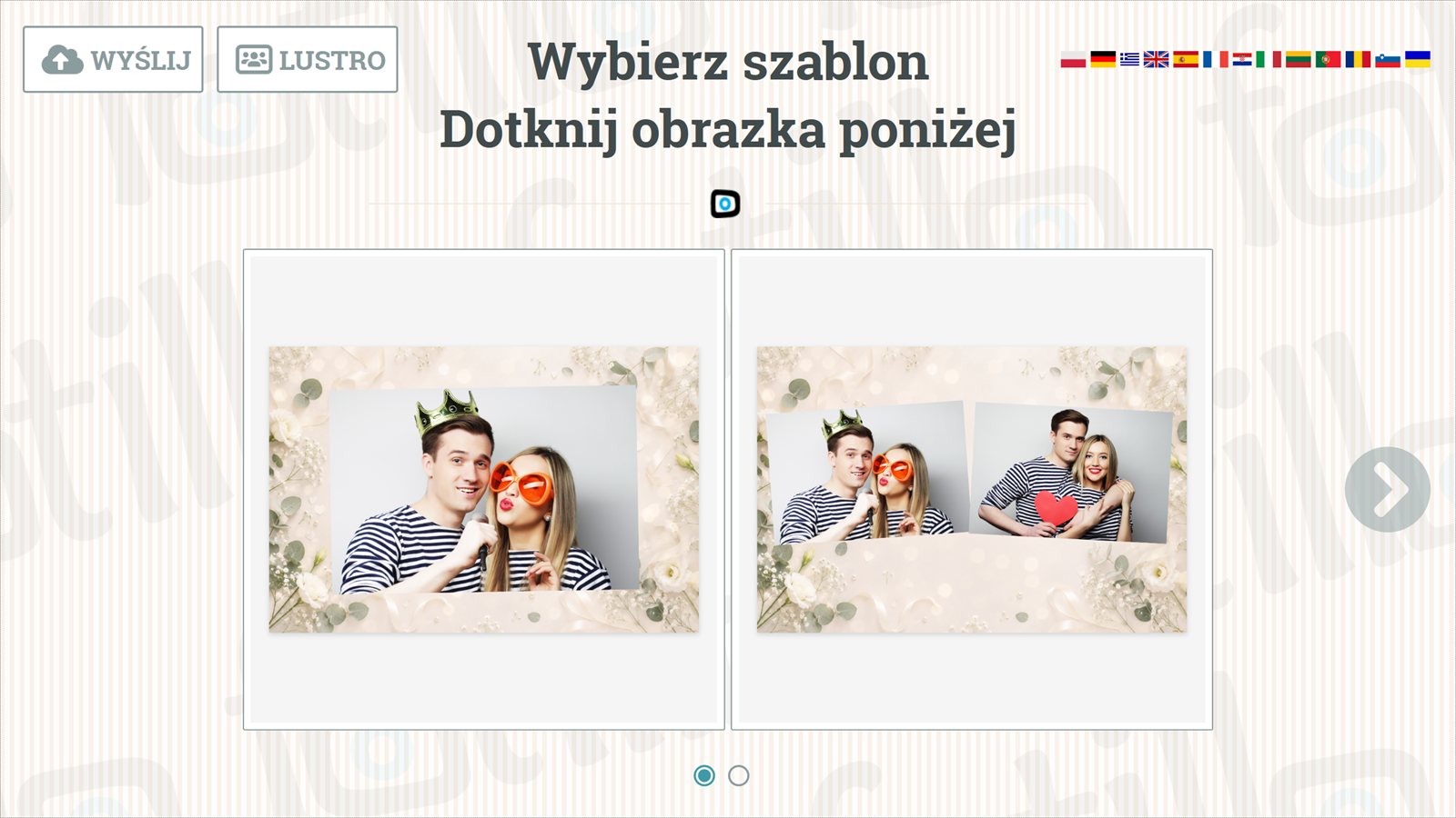 Plansza powitalna