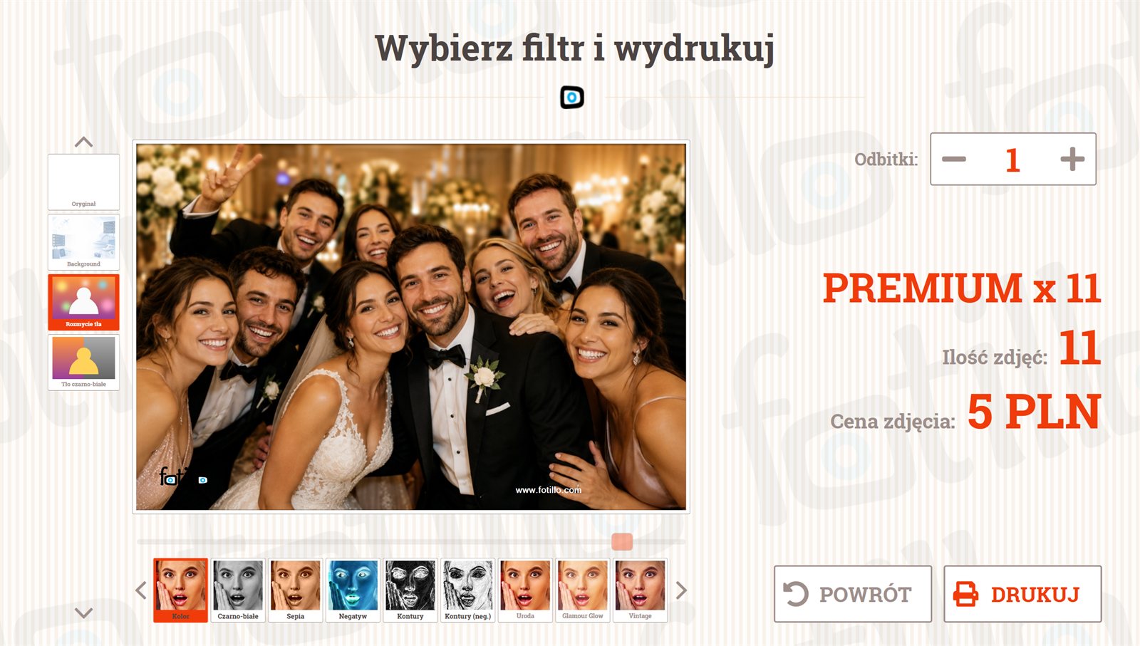 Kafle teł AI na ekranie wyboru