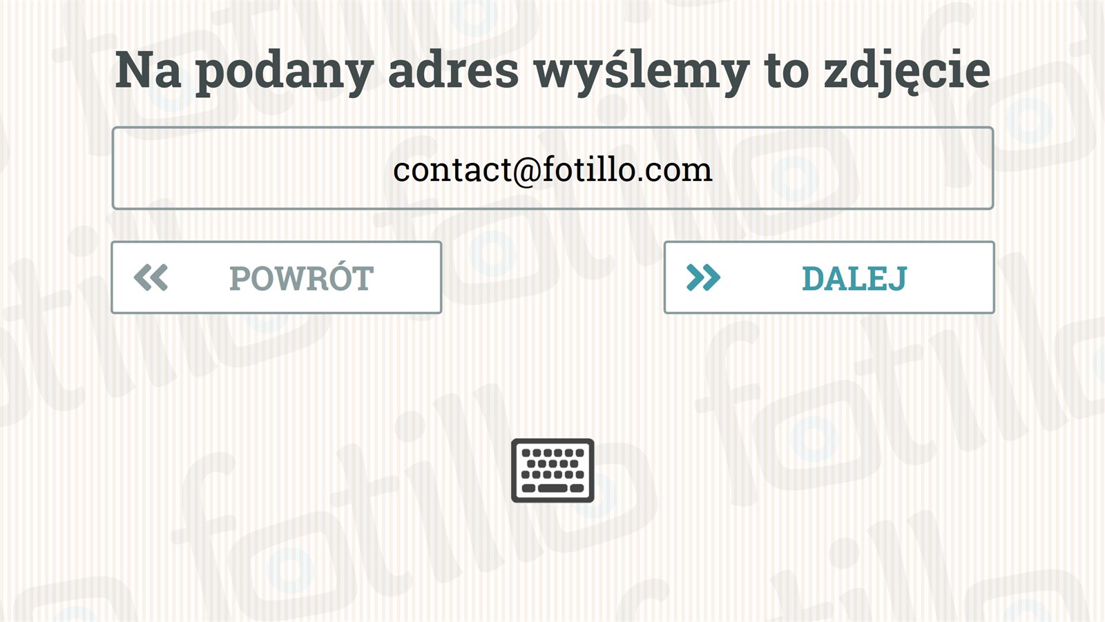 Ekran wyslij e-mail
